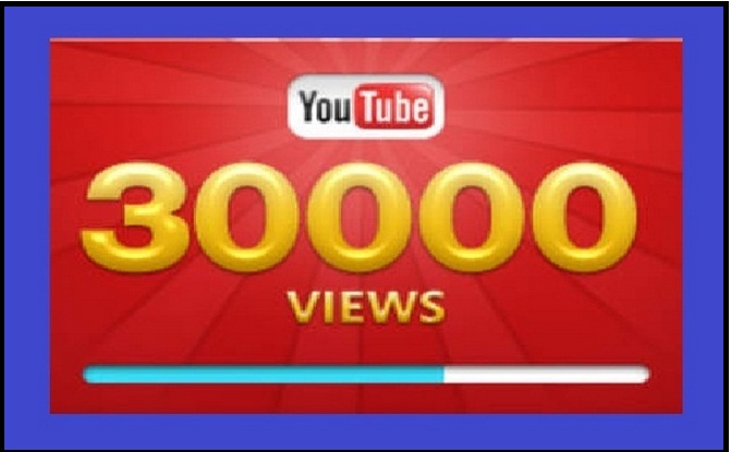 give you 30,000 youtube views to your youtube video, all views within 96 hours
