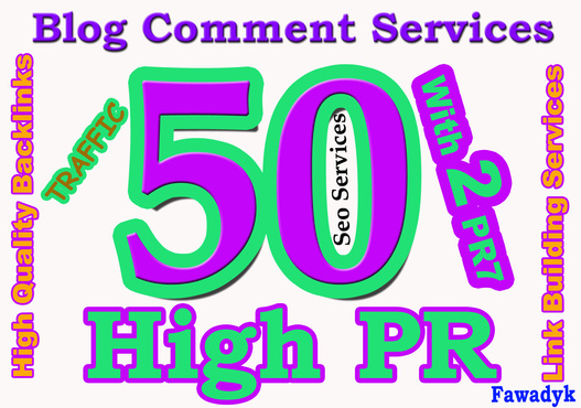 *do MANUALLY 50 Highpr Blog Comment 2PR7 4PR6 10PR5 10Pr4 12Pr3 12Pr2 DoFollow Backlink