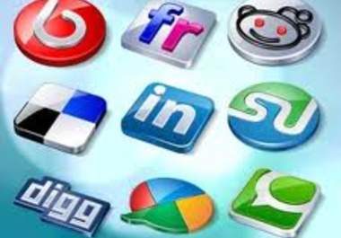 do social bookmarking 15 digg , 50 delicious, 20 stumbleupon, 10 folkd for your site