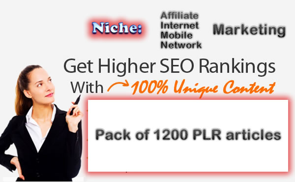 give 1200 original hi quality Marketing PLR articles