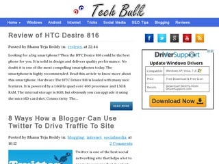 Tech Bulk is all about latest technology.