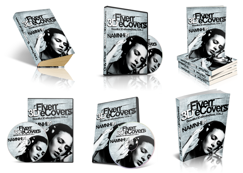 create Beautiful 3D eBooks, Boxs, CDs,etc from 2D Covers