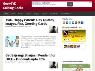 GeekGYD - Guiding Geeks