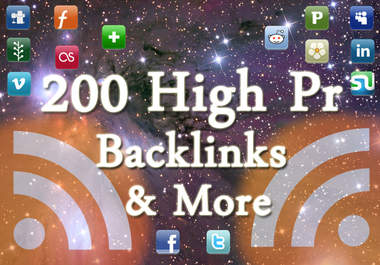 get over 200 High Pr DoFollow backlinks for your website, I will then social bookmark those links AND I will then submit and ping those urls !!!~~