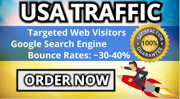 30 Days of Real USA Targeted Website Visitors Traffic for Maximum Engagement!