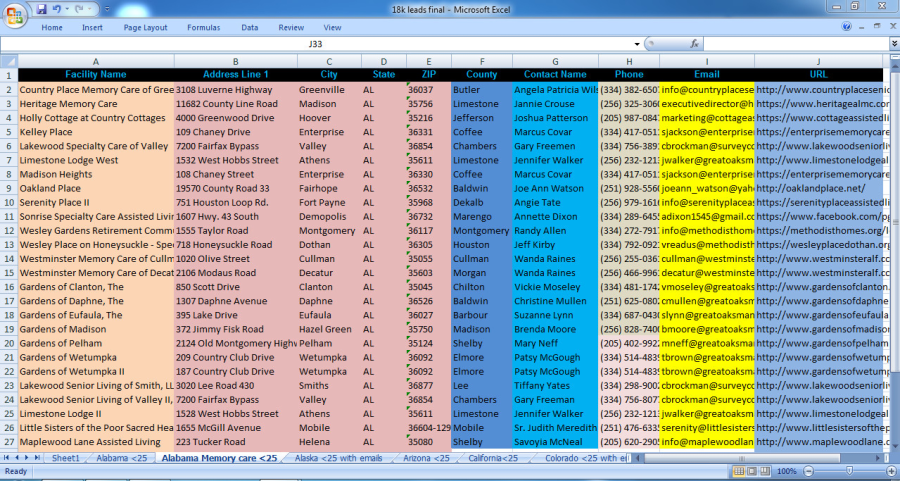 I will do excel data entry, copy paste, typing, data entry and web research