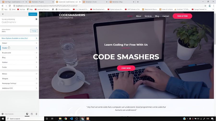I will create responsive and modern wordpress website design