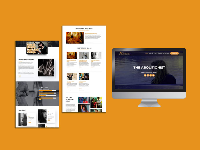 I will build a custom responsive WordPress website design
