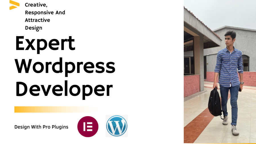I will create responsive wordpress landing page, elementor landing page