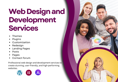 wordpress website development, design or redesign wordpress blog