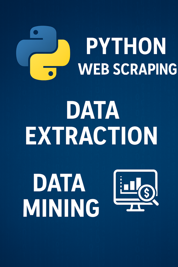 I will do Python web scraping, data mining, and data extraction