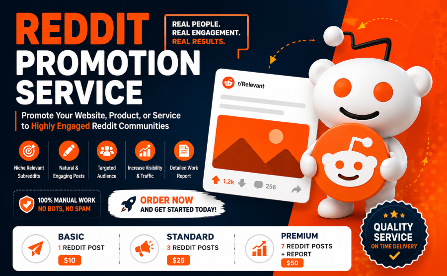  I Will Promote Your Website, Product, or Business on Targeted Reddit Communities
