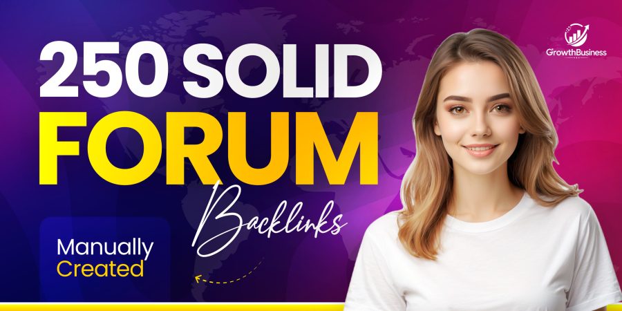 Build 250 Manual Forum Backlinks on 50 Unique Domains