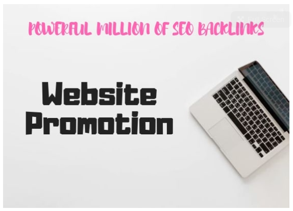 powerful million of SEO backlinks for your website promotion 