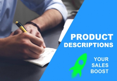 I will write 250 words Amazon product descriptions that convert