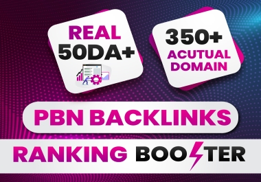 Real 350 50DA PBN Post Ranking Booster