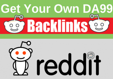 1 98DA+ REDDIT NICHE BACKLINK Best For Rankings