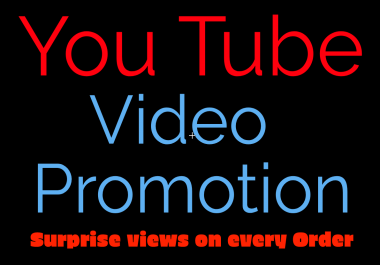 Advance Youtube Video Promotion