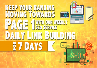Weekly Backlinks Service - Biggest Boost In 7 Days That SEO Could Get -