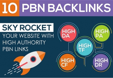 Build 11 Manual DoFollow PBNs Home Page TF CF DA PA Backlinks