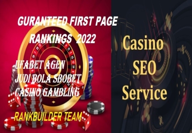 Guaranteed Google Rankings UFABet Agen Judi Bola SBOBET Casino Gambling Toto Websites- Updated July