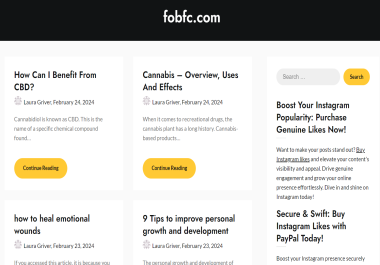 Write and Publish guest post article on fobfc. com