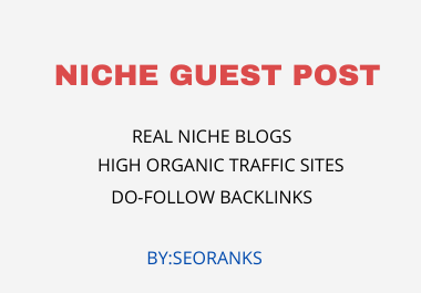 Niche Guest Post Link Insertion Backlinks