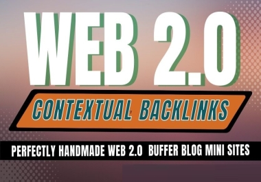100 Web 2.0 Contextual Dofollow Backlinks