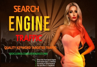 10000 keyword targeted traffic to your Adult/Casino website
