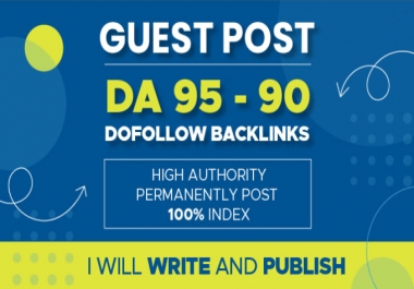 I will publish guest post,  high da guest post with content