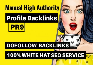 200 manual high da profile backlinks dofollow SEO backlinks