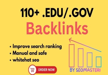 110 Authority EDU SEO Backlinks Mixed Profile & Blog Comment Pack
