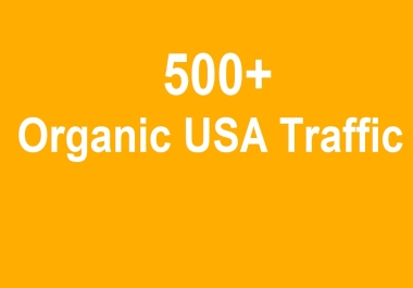 500+ Organic Google Traffic for your Website or Video