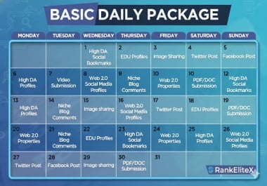 30 Days Manual Daily High-DA Backlinks Safe White-Hat SEO Service