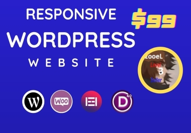 Create a Responsive WordPress Woocommerce Website or Store