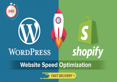 WordPress or Shopify Website Speed Optimizations & Basic SEO Optimizations