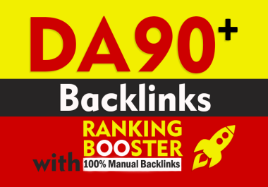 create 20 DA90 Quality & Extremely Powerful BACKLINKS On High Authority Sites