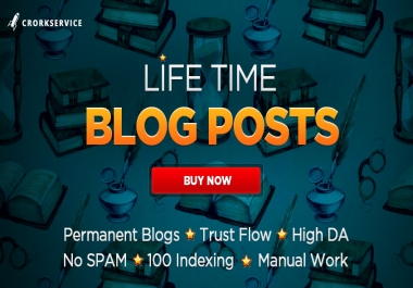10 Life Time Blog Posts in General Niche