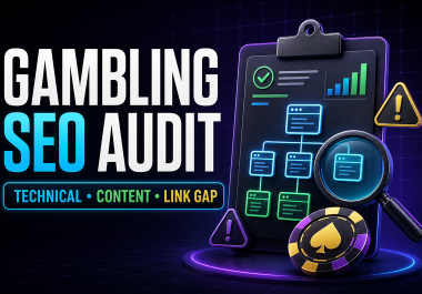 I will audit your casino or gambling website SEO strategy
