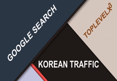 South Korean Website Language Keywords Rank Google Search Traffic Drip Feed 30 Days