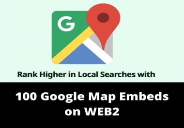 Embed Your Google Map In 100 Web2 Sites