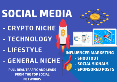 10 Shoutouts Crypto or General Niche or Lifestyle and Fashion Niche - ONLY REAL PEOPLE - GET TRAFFIC