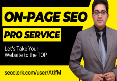 Professional On-Page SEO Service for your website