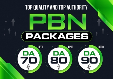 Build 5 HomePage Posts DA 90 Plus PBNs