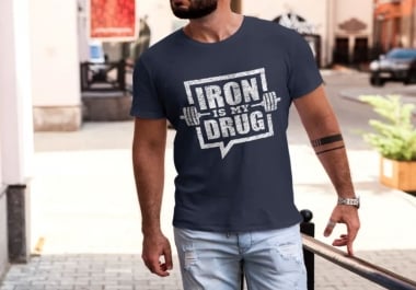 T-Shirt Mockup Designing 5 Mockups