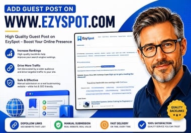Guest Post on EzySpot good advertisement for your website