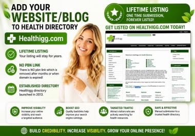 Add your website to health directory