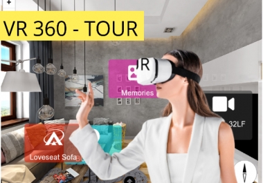 I will do virtual reality 360 tour for your business,eCommerce or wordpress