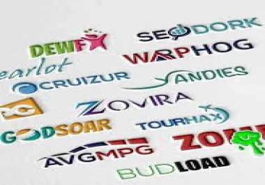 create 5 perfect business name slogan with logo design for your branding