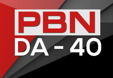 40+ High Domain Authority PBN Web2.0 Links